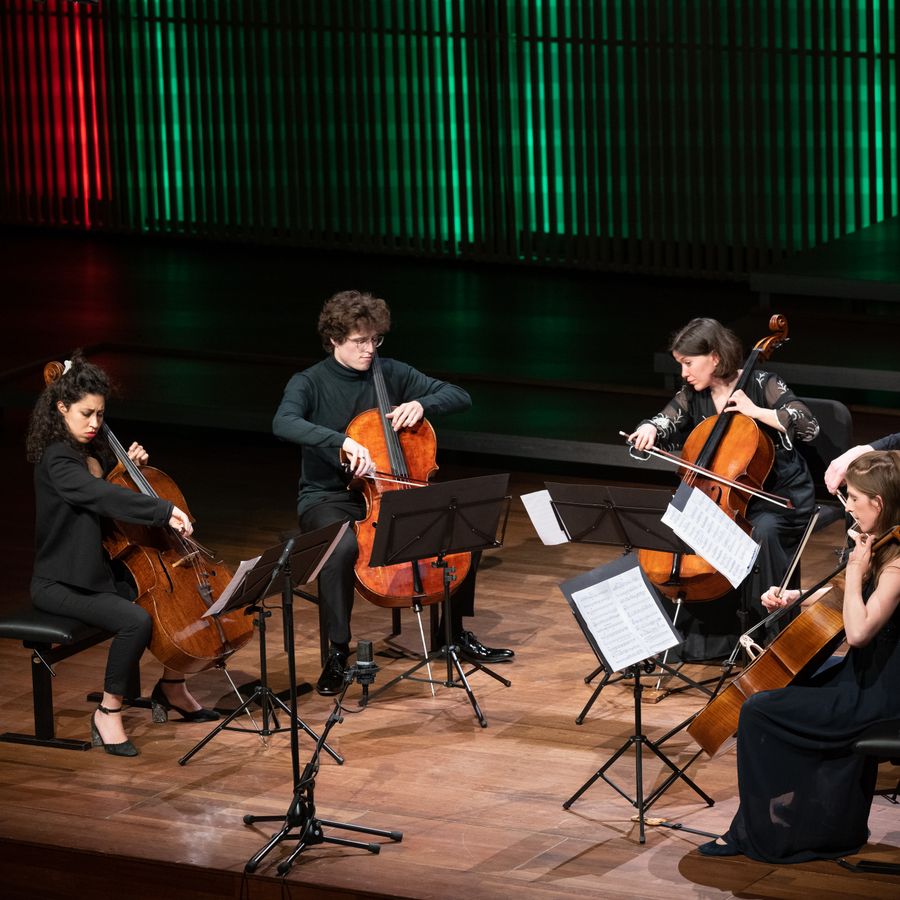 Cello Biënnale Kwintet Drop after drop 