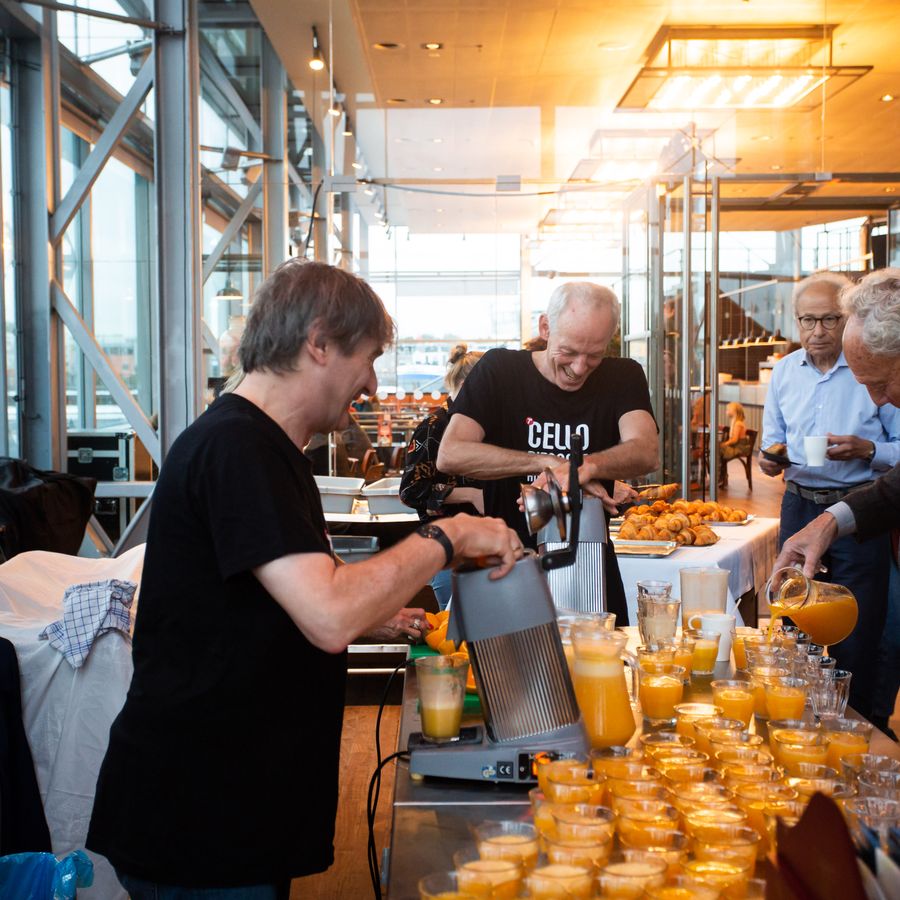 Bach&breakfast Cello Biënnale Amsterdam 2022